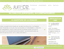 Tablet Screenshot of juri-ce.com